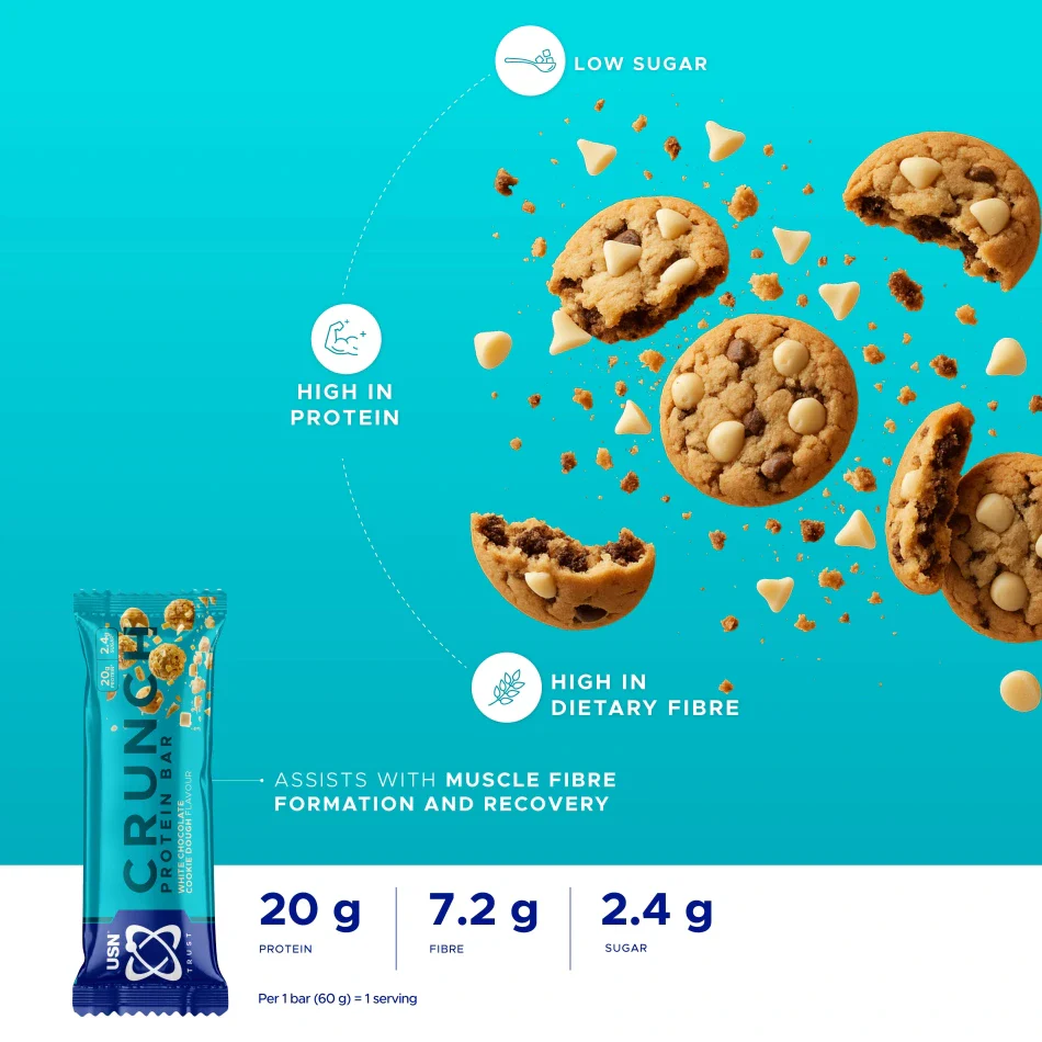 ⁦חטיף חלבון TRUST CRUNCH בודד⁩ – תמונה ⁦3⁩