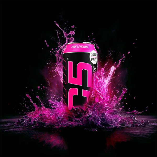 C5 Supercharge – משקה Pre-Workout בטעם Pink Lemonade