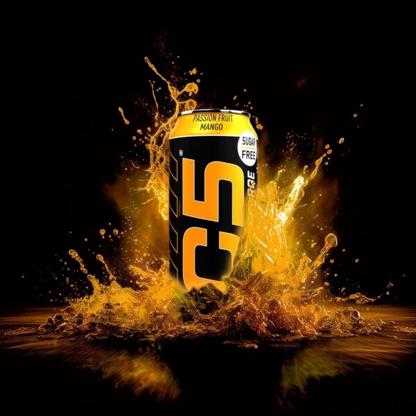 C5 Supercharge – משקה Pre-Workout בטעם Passion Fruit Mango