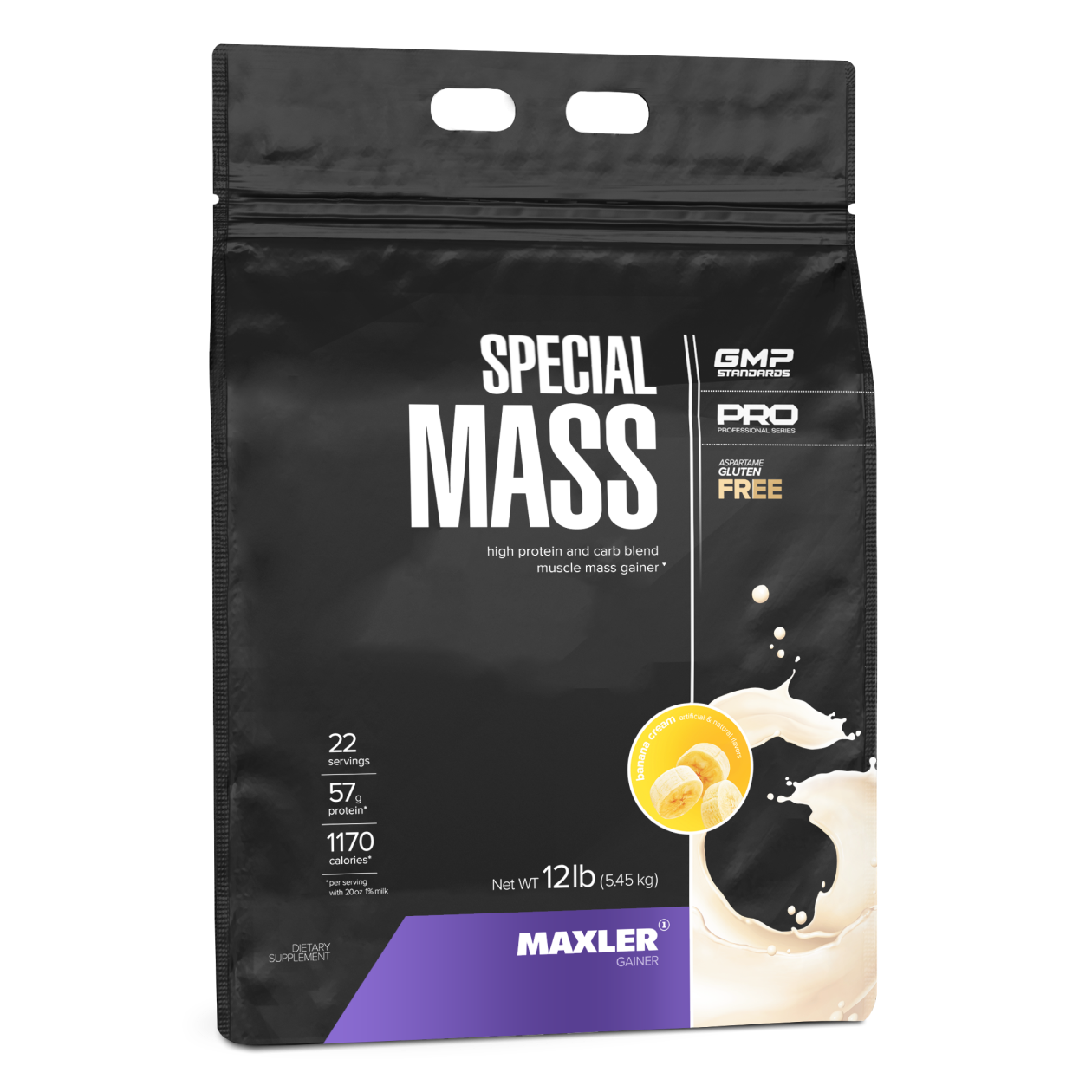 MAXLER Special Mass Gainer בטעם בננה