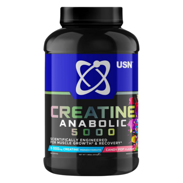 USN Creatine Anabolic 5000 בטעם קנדי פופ